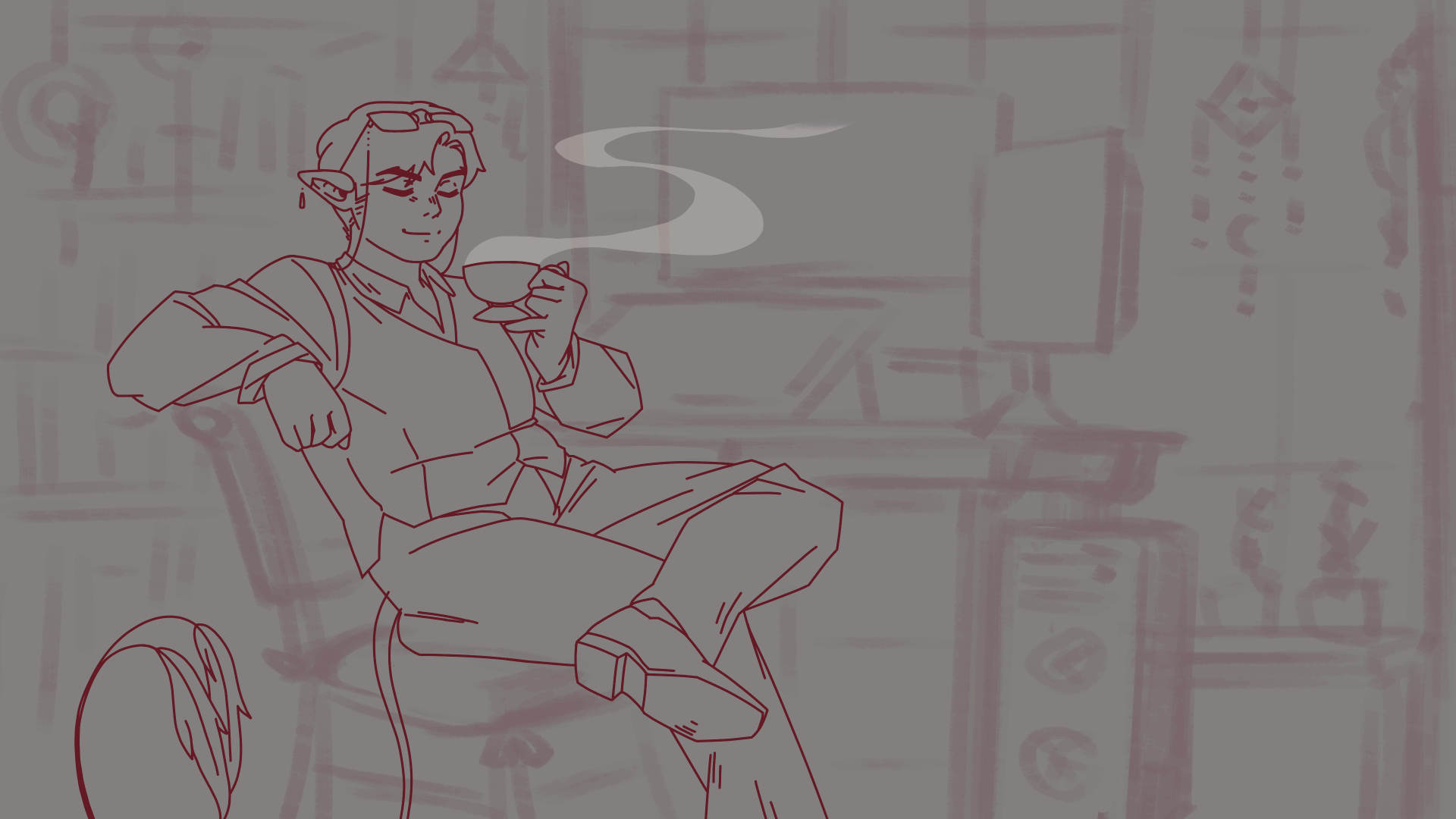 Leisure time - Stream Starting Screen