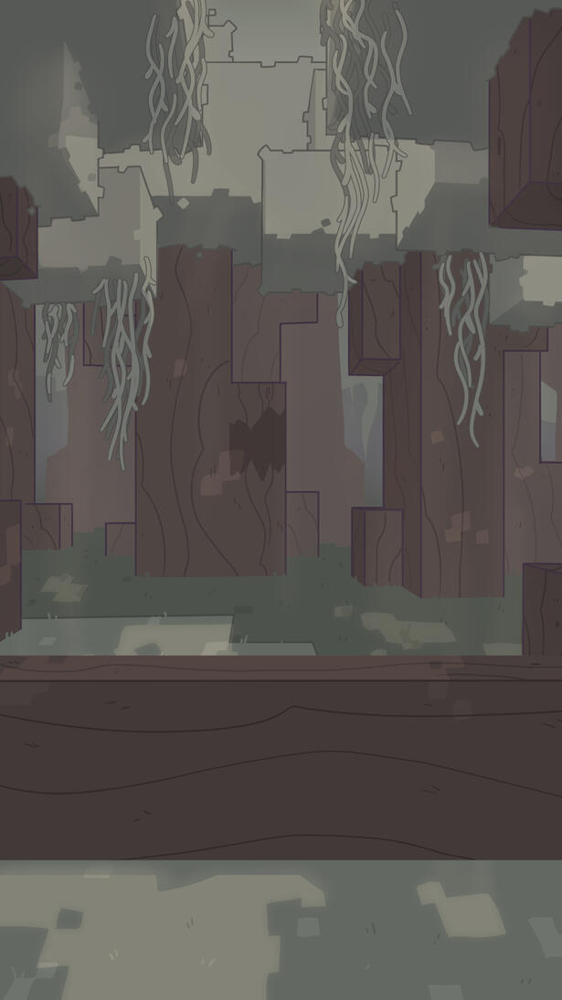 Minecraft Pale Garden BG