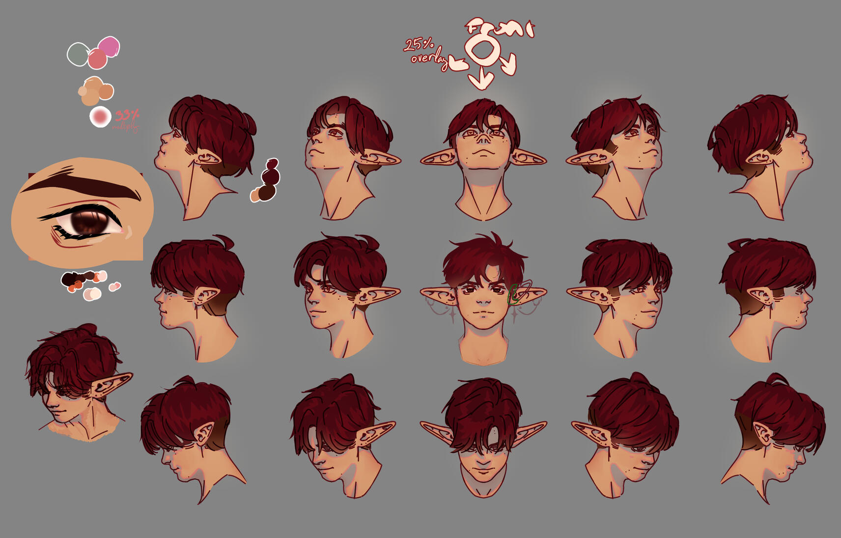 Head Angle &amp; Light