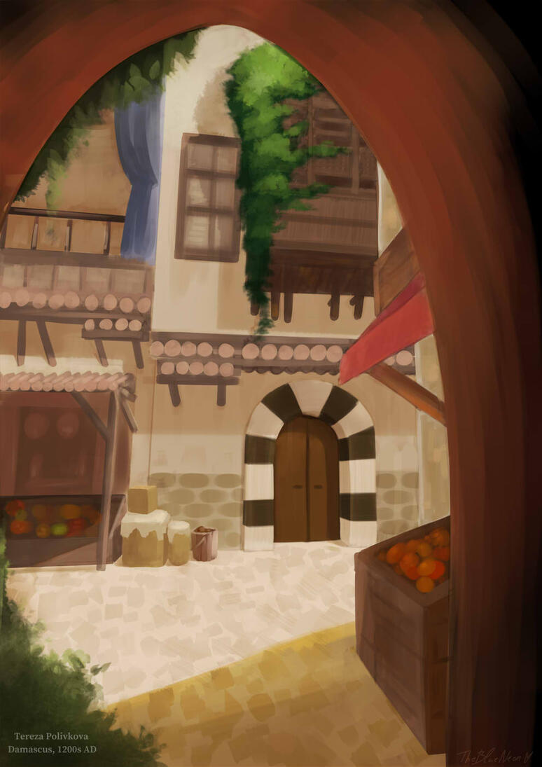 Stylized Minecraft Birch Trees